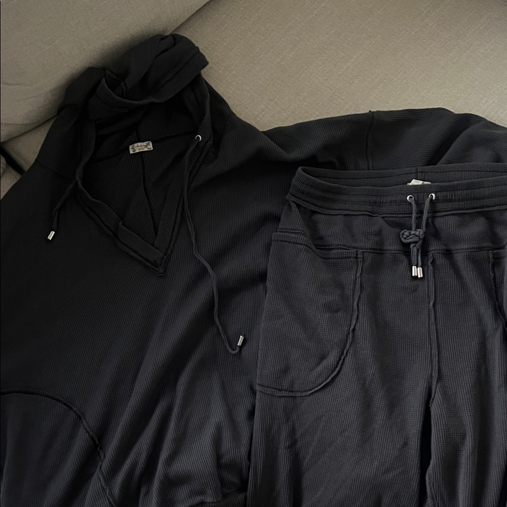 Free People dark gray set